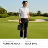 アドミラルゴルフ カートバッグ ゴルフ メンズ レディース Admiral GOLF 軽量 軽い ラウンドバッグ トートバッグ ファスナー付き B5 スポーティ 合皮 小さめ ミニトート ラウンドバッグランパントスポーツ ADMZ5BT3