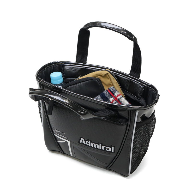 アドミラルゴルフ カートバッグ ゴルフ メンズ レディース Admiral GOLF 軽量 軽い ラウンドバッグ トートバッグ ファスナー付き B5 スポーティ 合皮 小さめ ミニトート ラウンドバッグランパントスポーツ ADMZ5BT3