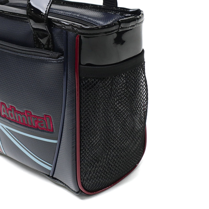 アドミラルゴルフ カートバッグ ゴルフ メンズ レディース Admiral GOLF 軽量 軽い ラウンドバッグ トートバッグ ファスナー付き B5 スポーティ 合皮 小さめ ミニトート ラウンドバッグランパントスポーツ ADMZ5BT3