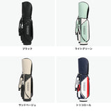 アドミラルゴルフ キャディバッグ メンズ レディース カート Admiral GOLF ブランド 大人 ゴルフ かっこいい 9型 46インチ 5分割 合皮 ゴルフバッグ ロゴ フード おしゃれ トラッド カートキャディバッグ ADMG5BC7