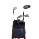 アドミラルゴルフ キャディバッグ メンズ レディース カート Admiral GOLF ブランド 大人 ゴルフ かっこいい 9型 46インチ 5分割 合皮 ゴルフバッグ ロゴ フード おしゃれ トラッド カートキャディバッグ ADMG5BC7