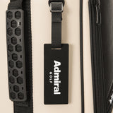 アドミラルゴルフ キャディバッグ メンズ レディース カート Admiral GOLF ブランド 大人 ゴルフ かっこいい 9型 46インチ 5分割 合皮 ゴルフバッグ ロゴ フード おしゃれ トラッド カートキャディバッグ ADMG5BC7