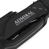 アドミラルゴルフ キャディバッグ メンズ レディース カート Admiral GOLF ブランド 大人 ゴルフ かっこいい 9型 46インチ 5分割 合皮 ゴルフバッグ ロゴ フード おしゃれ トラッド カートキャディバッグ ADMG5BC7