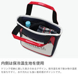 アドミラルゴルフ カートバッグ メンズ レディース 軽量 ゴルフ 小さめ Admiral GOLF バッグ ブランド トートバッグ ゴルフバッグ スポーツ シンプル おしゃれ 合皮 保冷 保温 A5 トラッド ラウンドバッグ ADMZ5BT6
