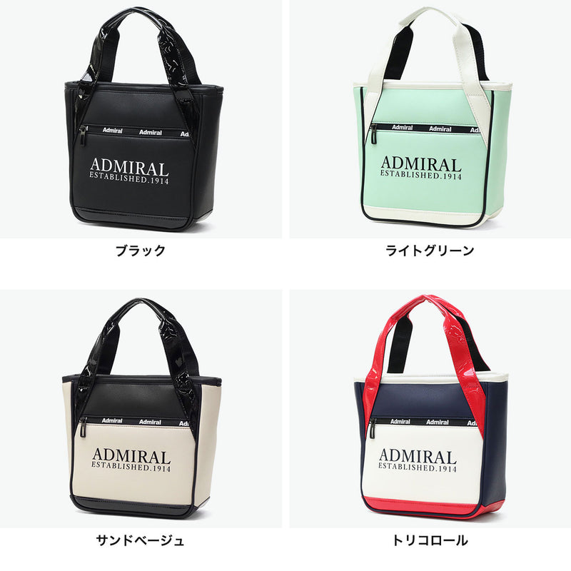 アドミラルゴルフ カートバッグ メンズ レディース 軽量 ゴルフ 小さめ Admiral GOLF バッグ ブランド トートバッグ ゴルフバッグ スポーツ シンプル おしゃれ 合皮 保冷 保温 A5 トラッド ラウンドバッグ ADMZ5BT6