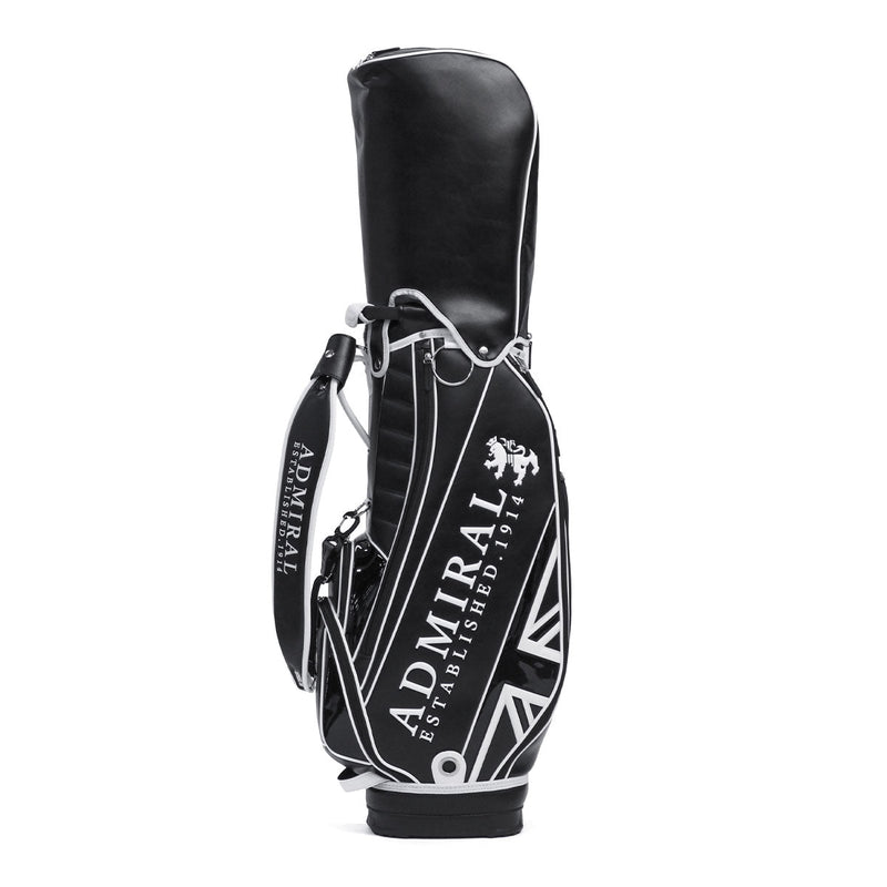 アドミラルゴルフ キャディバッグ メンズ レディース カート Admiral GOLF ブランド 大人 ゴルフ かっこいい 9型 46インチ 6分割 フード ロゴ 合皮 ゴルフバッグ カートキャディバッグ トラディショナル ADMG3BC4