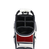 アドミラルゴルフ キャディバッグ メンズ レディース カート Admiral GOLF ブランド 大人 ゴルフ かっこいい 9型 46インチ 6分割 フード ロゴ 合皮 ゴルフバッグ カートキャディバッグ トラディショナル ADMG3BC4