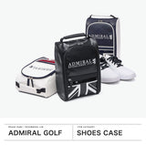 アドミラルゴルフ シューズケース スポーツ Admiral GOLF メンズ レディース ゴルフ 靴 バッグ シューズバッグ 大人 シューズ入れ 靴入れ おしゃれ シューズ袋 ポーチ 大きめ シューズケーストラディショナル ADMZ3BE1