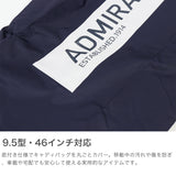 アドミラルゴルフ トラベルカバー メンズ レディース キャディバッグカバー Admiral GOLF ブランド 大人 ゴルフ かっこいい ゴルフケースカバー キャディカバー トラベル ロゴ ゴルフ用品 9.5型対応 ADMG5AK3