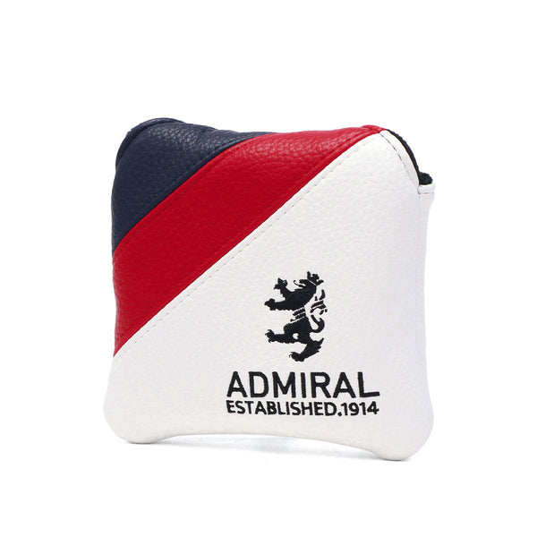アドミラルゴルフ ヘッドカバー ゴルフ パターカバー マレット マレット型 Admiral GOLF マグネット式 パター カバー クラブカバー ブランド おしゃれ ロゴ 大人 メンズ レディース ランパント ADMG5AHE