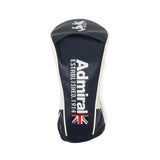 アドミラルゴルフ ヘッドカバー ドライバー おしゃれ ブランド Admiral GOLF かっこいい 軽量 メンズ レディース ドライバーカバー クラブカバー かぶせ ドライバー用 刺繍 ゴルフ 460cc対応 ADMG2BH2