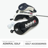 アドミラルゴルフ ヘッドカバー フェアウェイウッド おしゃれ ブランド Admiral GOLF かっこいい 軽量 メンズ レディース FWカバー 番手 タグ ダイヤル表示式 かぶせ フェアウェイウッド用 刺繍 ゴルフ 200cc対応 ADMG2BH3