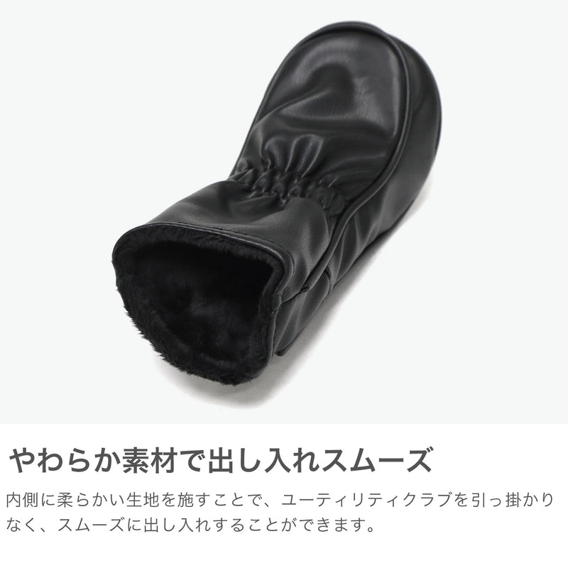 アドミラルゴルフ ヘッドカバー ユーティリティ おしゃれ ブランド Admiral GOLF かっこいい 軽量 メンズ レディース UT 番手 タグ ダイヤル表示式 クラブカバー かぶせ ロゴ 刺繍 ゴルフ ADMG2BH4