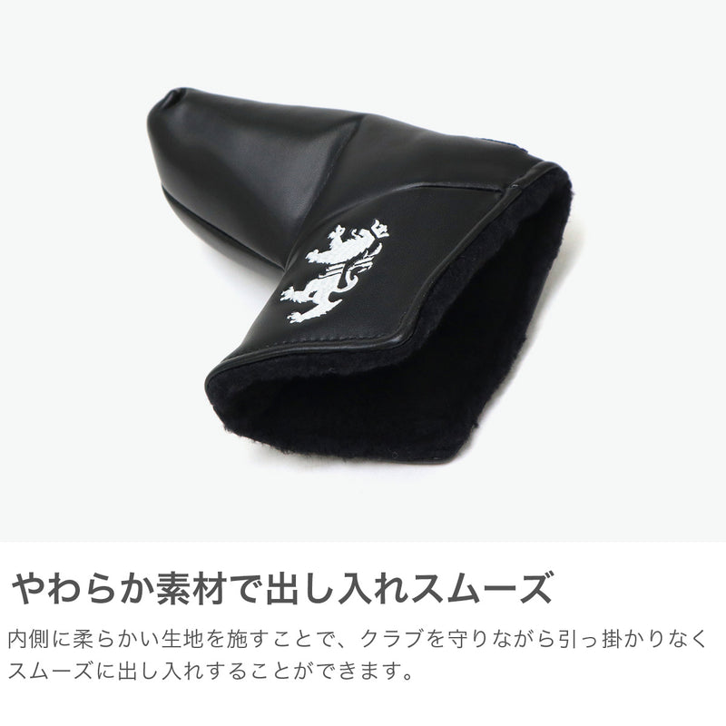 アドミラルゴルフ ヘッドカバー パター おしゃれ ブランド Admiral GOLF かっこいい パターカバー ピン型 軽量 メンズ レディース クラブカバー マグネット ロゴ 刺繍 ゴルフ ブレード ADMG2BH5