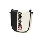アドミラルゴルフ ヘッドカバー メンズ レディース パターカバー マレット Admiral GOLF ブランド 大人 ゴルフ かっこいい マレット型 パター カバー おしゃれ 軽量 軽い マグネット式 ロゴ ゴルフ用品 ADMG3BH4