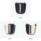 アドミラルゴルフ ヘッドカバー メンズ レディース パターカバー マレット Admiral GOLF ブランド 大人 ゴルフ かっこいい マレット型 パター カバー おしゃれ 軽量 軽い マグネット式 ロゴ ゴルフ用品 ADMG3BH4