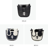 アドミラルゴルフ ヘッドカバー メンズ レディース パターカバー マレット Admiral GOLF ブランド 大人 ゴルフ かっこいい マレット型 パター カバー おしゃれ 軽量 軽い マグネット式 ロゴ ゴルフ用品 ADMG3BH4