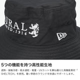 アドミラルゴルフ ハット メンズ ゴルフ Admiral GOLF 帽子 アドベンチャーハット NEW ERA ニューエラ 夏用 夏 日よけ アウトドア 遮熱 接触冷感 吸水速乾 軽量 紐付き おしゃれ ハットニューエラコラボ ADMB6A12