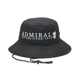 アドミラルゴルフ ハット メンズ ゴルフ Admiral GOLF 帽子 アドベンチャーハット NEW ERA ニューエラ 夏用 夏 日よけ アウトドア 遮熱 接触冷感 吸水速乾 軽量 紐付き おしゃれ ハットニューエラコラボ ADMB6A12