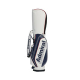 アドミラルゴルフ キャディバッグ メンズ レディース Admiral GOLF ゴルフ おしゃれ かっこいい 9型 カート カート型 合成皮革 フード 5分割 ゴルフ用品 カートキャディバッグベーシックスポーツ ADMG6AC6