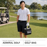 アドミラルゴルフ カートバッグ ゴルフ メンズ レディース ラウンドバッグ ブランド Admiral GOLF トートバッグ カート トート 小さめ ファスナー付き ロゴ B5 ラウンドバッグベーシックスポーツ ADMZ6AT5