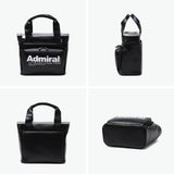 アドミラルゴルフ カートバッグ ゴルフ メンズ レディース ラウンドバッグ ブランド Admiral GOLF トートバッグ カート トート 小さめ ファスナー付き ロゴ B5 ラウンドバッグベーシックスポーツ ADMZ6AT5