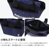 アドミラルゴルフ カートバッグ ゴルフ メンズ レディース ラウンドバッグ ブランド Admiral GOLF トートバッグ カート トート 小さめ ファスナー付き ロゴ A5 UJモノグラム ラウンドバッグモノグラム ADMZ6AT6