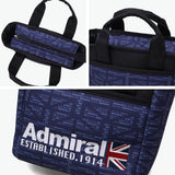 アドミラルゴルフ カートバッグ ゴルフ メンズ レディース ラウンドバッグ ブランド Admiral GOLF トートバッグ カート トート 小さめ ファスナー付き ロゴ A5 UJモノグラム ラウンドバッグモノグラム ADMZ6AT6