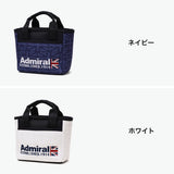 アドミラルゴルフ カートバッグ ゴルフ メンズ レディース ラウンドバッグ ブランド Admiral GOLF トートバッグ カート トート 小さめ ファスナー付き ロゴ A5 UJモノグラム ラウンドバッグモノグラム ADMZ6AT6