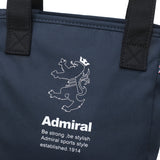 アドミラルゴルフ カートバッグ ゴルフ メンズ レディース ラウンドバッグ ブランド Admiral GOLF トートバッグ カート トート 小さめ ファスナー付き ロゴ おしゃれ シンプル 丈夫 B5 ADMZ6AT9