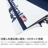 アドミラルゴルフ 傘 メンズ レディース 晴雨兼用 Admiral GOLF ブランド おしゃれ ゴルフ 長傘 ジャンプ式 大きめ 日傘 遮光 UVカット ゴルフパラソル 70cm ゴルフアンブレラ サマーシールド70cm ADMZ2BK1