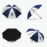 アドミラルゴルフ 傘 メンズ レディース 晴雨兼用 Admiral GOLF ブランド おしゃれ ゴルフ 長傘 ジャンプ式 大きめ 日傘 遮光 UVカット ゴルフパラソル 70cm ゴルフアンブレラ サマーシールド70cm ADMZ2BK1