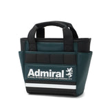 アドミラルゴルフ ラウンドバッグ ゴルフ メンズ レディース Admiral GOLF カートバッグ トートバッグ 軽量 合皮 ファスナー付き おしゃれ 幾何学柄 ロゴ 小さめ 手持ち A5 ラウンドバッグスタンダード ADMZ6BT3