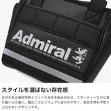 アドミラルゴルフ ラウンドバッグ ゴルフ メンズ レディース Admiral GOLF カートバッグ トートバッグ 軽量 合皮 ファスナー付き おしゃれ 幾何学柄 ロゴ 小さめ 手持ち A5 ラウンドバッグスタンダード ADMZ6BT3