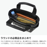 アドミラルゴルフ ラウンドバッグ ゴルフ メンズ レディース Admiral GOLF カートバッグ トートバッグ 軽量 合皮 ファスナー付き おしゃれ 幾何学柄 ロゴ 小さめ 手持ち A5 ラウンドバッグスタンダード ADMZ6BT3
