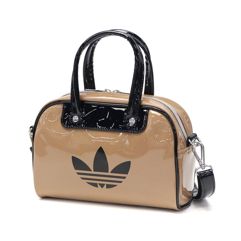 アディダスオリジナルス ショルダーバッグ レディース メンズ adidas Originals 斜めがけ 小さめ 軽量 軽い ブランド かわいい おしゃれ 2WAY 斜めがけバッグ ミニトート エナメル アディカラー ミニボウリングバッグ MBH67
