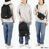 アディダス リュック メンズ レディース 通学 adidas カジュアル 軽量 軽い 大学生 高校生 中学生 女子 男子 ショルダーバッグ 斜めがけ デイパック 2WAY A4 24.8L ユーティリティー 2IN1 バックパック KLA30