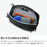 エアー ボディバッグ メンズ レディース ブランド Aer かっこいい 横型 スリングバッグ 斜めがけ ショルダー タブレット 11inch 旅行 斜めがけバッグ ナイロン 6L B5 Travel Collection Day Sling 4 Max