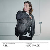 エアー リュック メンズ レディース ブランド Aer バッグ リュックサック 軽量 通勤 おしゃれ シンプル ビジカジ カジュアル ブラック 無地 通勤リュック 耐水性 大人 A4 PC 16inch 16L City Pack 2 Ultra