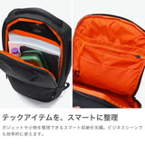 エアー リュック メンズ レディース バックパック Aer ブランド 大人 おしゃれ カジュアル デイパック ファスナー 軽量 アウトドア A4 12L PC収納 黒 無地 ナイロン 通勤 通学 Tech Collection Slim Pack 2 X-Pac