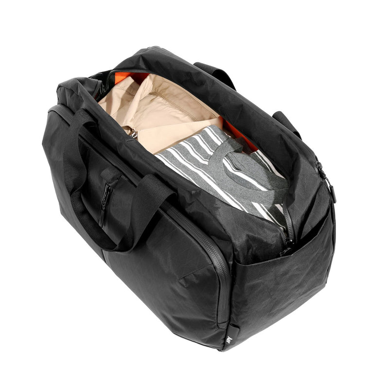 エアー ボストンバッグ メンズ レディース 旅行 大容量 軽量 Aer バッグ ダッフルバッグ ショルダー ブランド ナイロン おしゃれ 大きめ 旅行用 斜め掛け 機内持ち込み 防水 PC 黒 35L Travel Weekender X-Pac