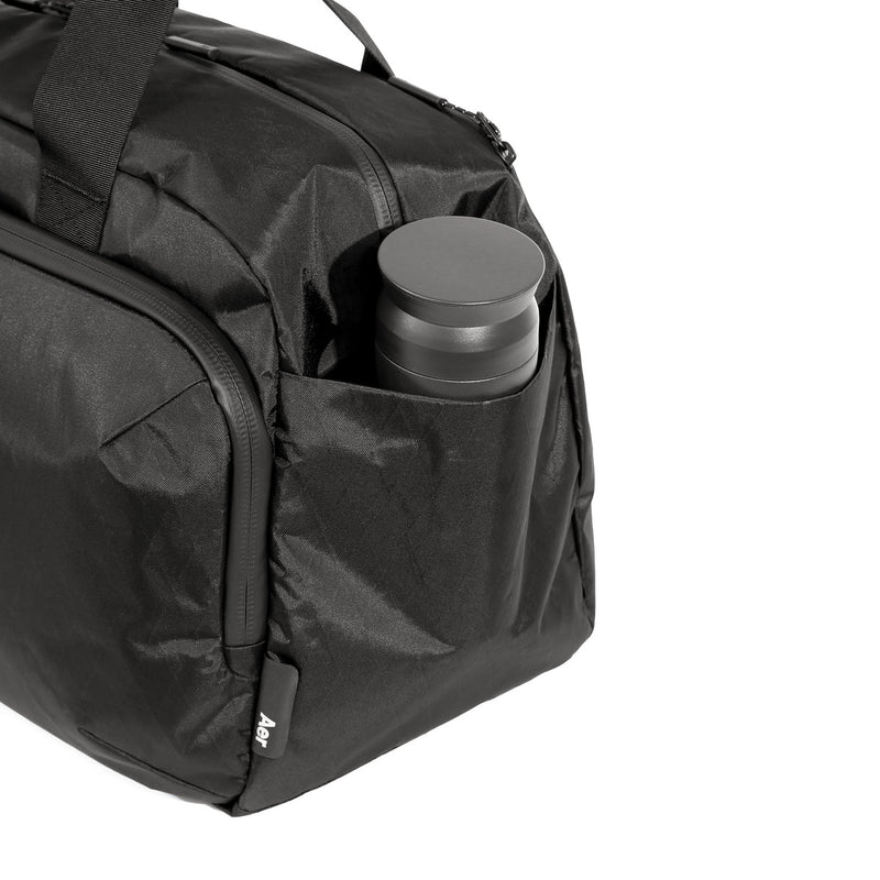 エアー ボストンバッグ メンズ レディース 旅行 大容量 軽量 Aer バッグ ダッフルバッグ ショルダー ブランド ナイロン おしゃれ 大きめ 旅行用 斜め掛け 機内持ち込み 防水 PC 黒 35L Travel Weekender X-Pac