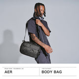ボディバッグ メンズ レディース Aer かっこいい 横型 スリングバッグ 斜めがけ ショルダー 旅行 斜めがけバッグ タブレット 6L B5 11インチ Travel Collection Day Sling 4 Max Ultra AER00135