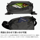 エアー ボディバッグ メンズ レディース Aer ブランド 小さめ カジュアル かっこいい ボディ スリングバッグ 斜めがけバッグ ショルダー 横型 シンプル 2.5L Travel Collection Day Sling 4 Ultra