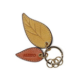 アルベロ キーリング レディース ブランド 革 ALBERO キーホルダー おしゃれ 可愛い 本革 レザー 日本製 葉っぱモチーフ 革小物 上品 鍵 大人 ナチュラル シンプル 女性 SPIRITO 8103