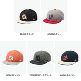 【日本正規品】 アメリカンニードル キャップ メンズ レディース AMERICAN NEEDLE 帽子 ロゴ ブランド おしゃれ ブラック ベースボール 綿 コットン 刺繍 6パネル ベースボールキャップ LINE OUT SMU700