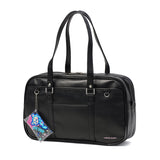 ANGEL BLUE スクールバッグ 高校生 中学生 合皮 女子高生 女子 エンジェルブルー スクバ トート サブバッグ サブバ おしゃれ かわいい 合皮スクールバッグ ブランド ポーチ付き A4 AB001