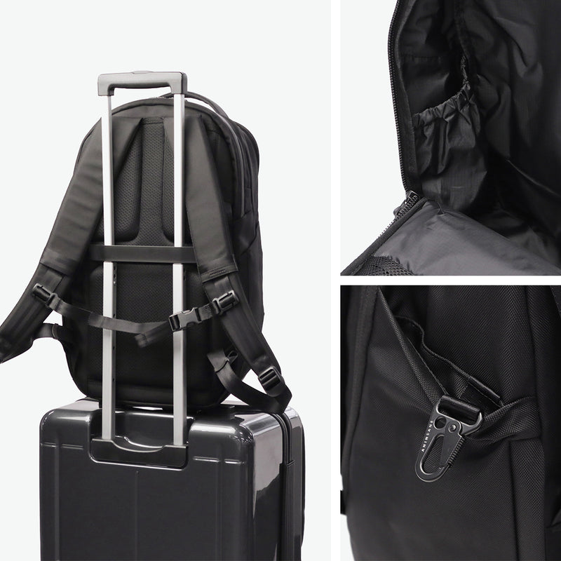 アンインセイン リュック メンズ レディース 大容量 ANINSANE ビジネス 通勤 出張 PC収納 タブレット 軽量 ビジネスリュック スーツケース連結 耐水 A4 22L 16inch 14inch 2台 B Series BACKPACK ELITE B05