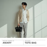 【正規取扱店】 アニアリ トートバッグ レディース メンズ ファスナー付き aniary ブランド トート バッグ 本革 革 レザー 横型 舟形 ミニトート 小さめ 軽量 軽い 日本製 A5 Artisan Leather Tote 36-02001