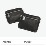 【正規取扱店】 アニアリ ポーチ メンズ レディース 小さめ 小物入れ おしゃれ ブランド ミニ aniary 小物 本革 牛革 革 レザー マルチケース 薄型 マチなし スリム コンパクト Reality Leather 28-08007